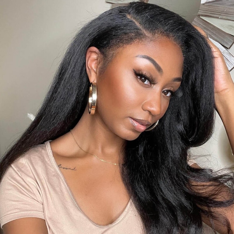 full lace front wig sew in