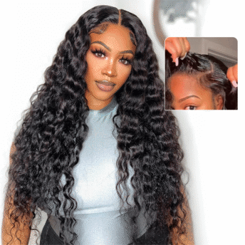 Julia Hair Affordable 13x4 Lace Front Human Hair Wig Glueless 6x4