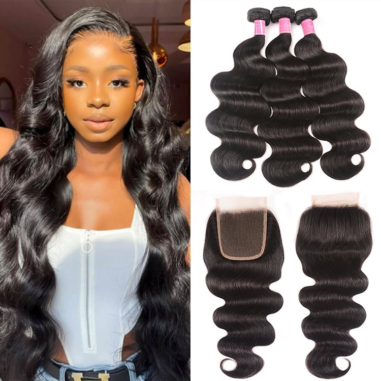 Julia Hair 3pcs/pack Virgin Remy Body Wave Indian Hair 