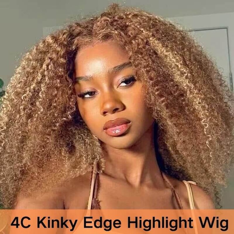 Honey BlondeLong Curly Lace Front Wigs wigzbycharise020-2.jpg main image 3