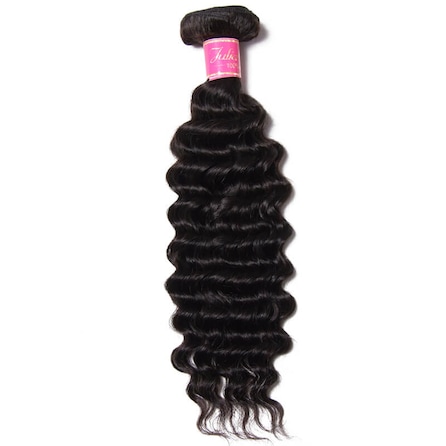 Julia 1 Piece Deep Wave Virgin Hair Weave Cheap Deep Wave Hair Bundle