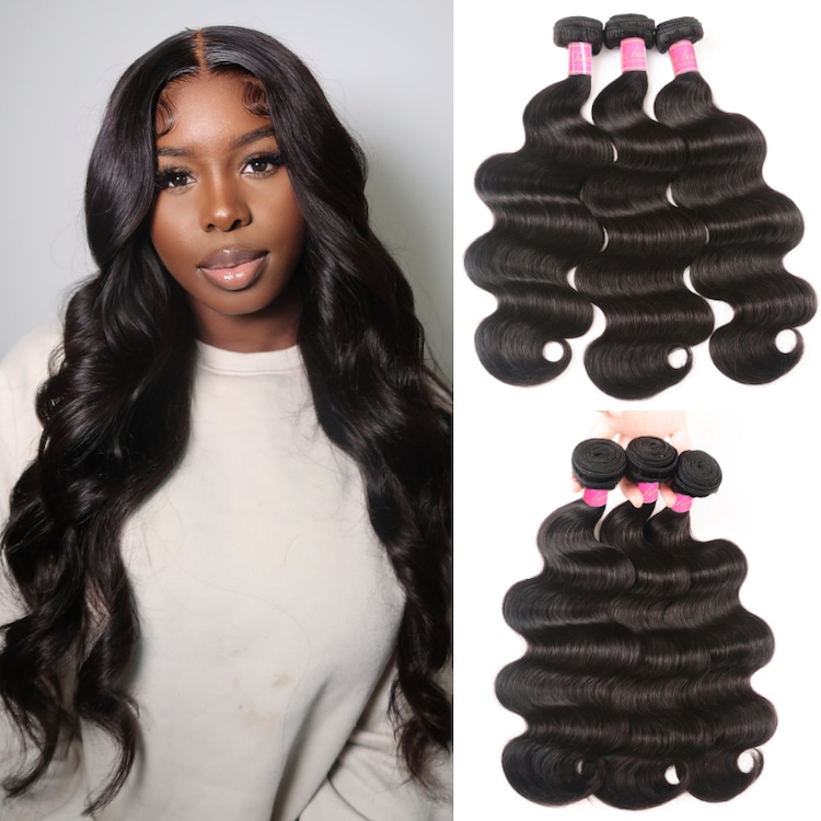 Julia Hair Bundles Brazilian Body Wave Weave Virgin Human Hair