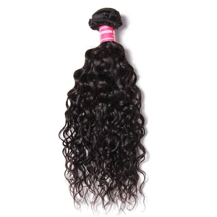 Julia 1 Piece Of Water Wave Hair Weaves 100% Human Hair Wavy Bundles For Sale